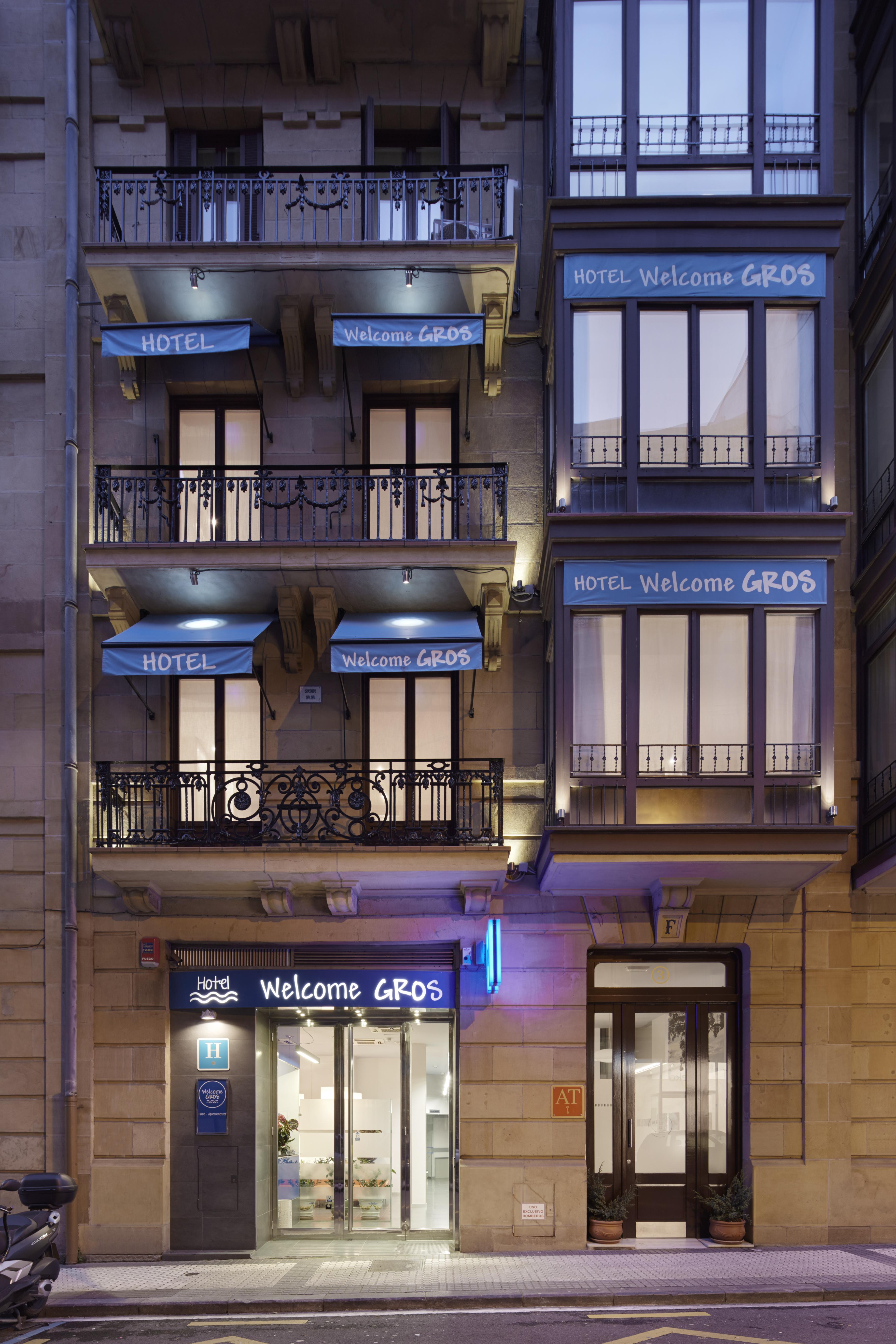 Welcome Gros Hotel San Sebastián Eksteriør billede